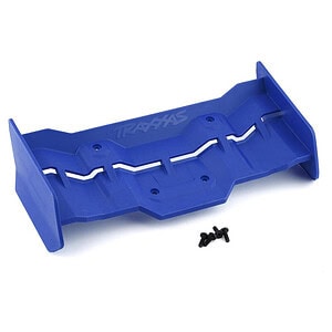 Traxxas Wing blue/ 4x12mm FCS (4) TRA7821X