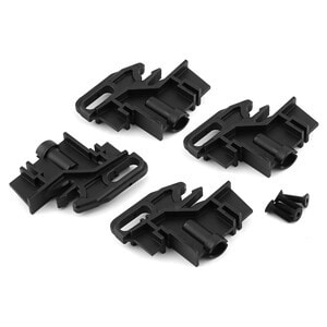 Traxxas Battery hold-down mounts left (2)/ right (2)/ 4x15mm CCS (4) TRA7833