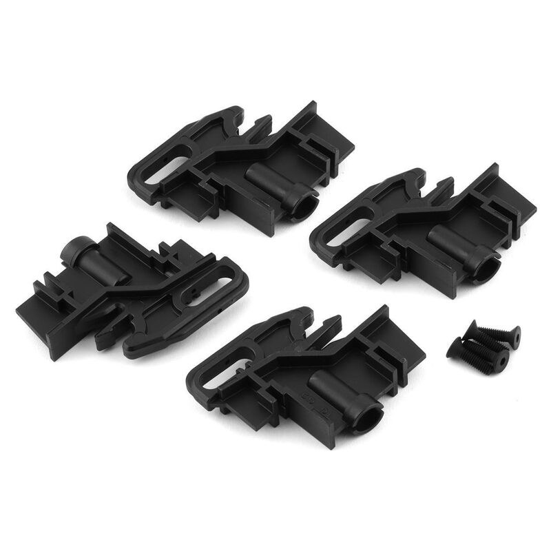 Traxxas Battery hold-down mounts left (2)/ right (2)/ 4x15mm CCS (4) TRA7833