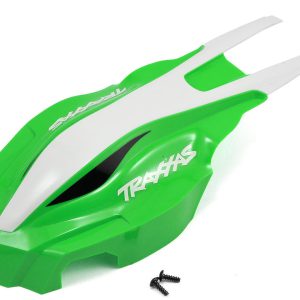 Traxxas Canopy front green/white Aton TRA7914