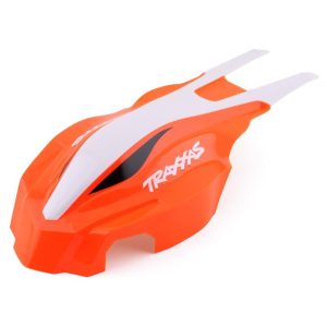 Traxxas Canopy front orange/white Aton TRA7915