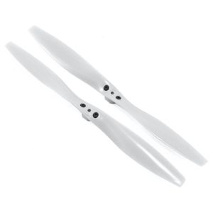Traxxas Rotor blade set white (2) (with screws) TRA7927