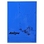 Traxxas Decals high visibility blue TRA7981