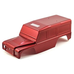 Traxxas Land Rover Defender Red (Painted) with Decals Body Pre-Painted