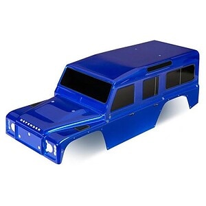 Traxxas Land Rover Defender Blue (Painted) with Decals Body Pre-Painted