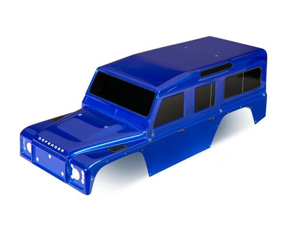 Traxxas Land Rover Defender Blue (Painted) with Decals Body Pre-Painted