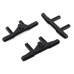 Traxxas Bumper mounts front and rear/ bumper mount rear (offset) TRA8067X