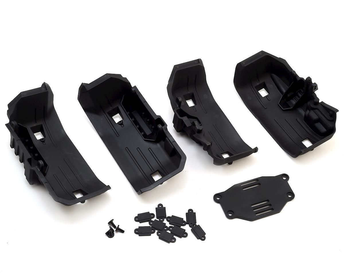 Traxxas Inner Fenders F/R w/Rock Light Covers & Battery Plate TRA8072