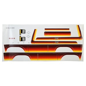 Traxxas Decal sheet Bronco sunset (fits #8010 body) TRA8078