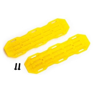 Traxxas Traction boards yellow/ mounting hardware TRA8121A