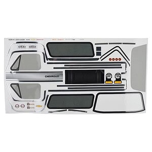 Traxxas Decal sheet Chevrolet Blazer (1979) TRA8131