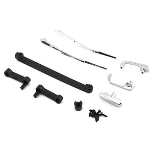 Traxxas Door Handles (L/R) / Wipers (L/R) / Tailgate (Fits #8130) TRA8132