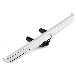 Traxxas Bumper rear (chrome)/ bumper mount/ 3x10 BCS (2) TRA8136