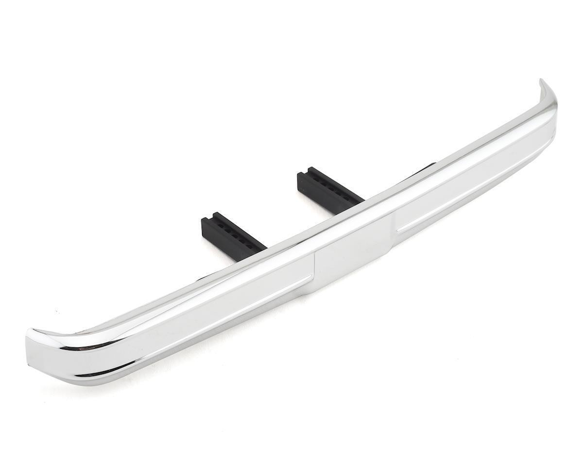 Traxxas Bumper front (chrome)/ bumper mount/ 3x10 BCS (2) TRA8137