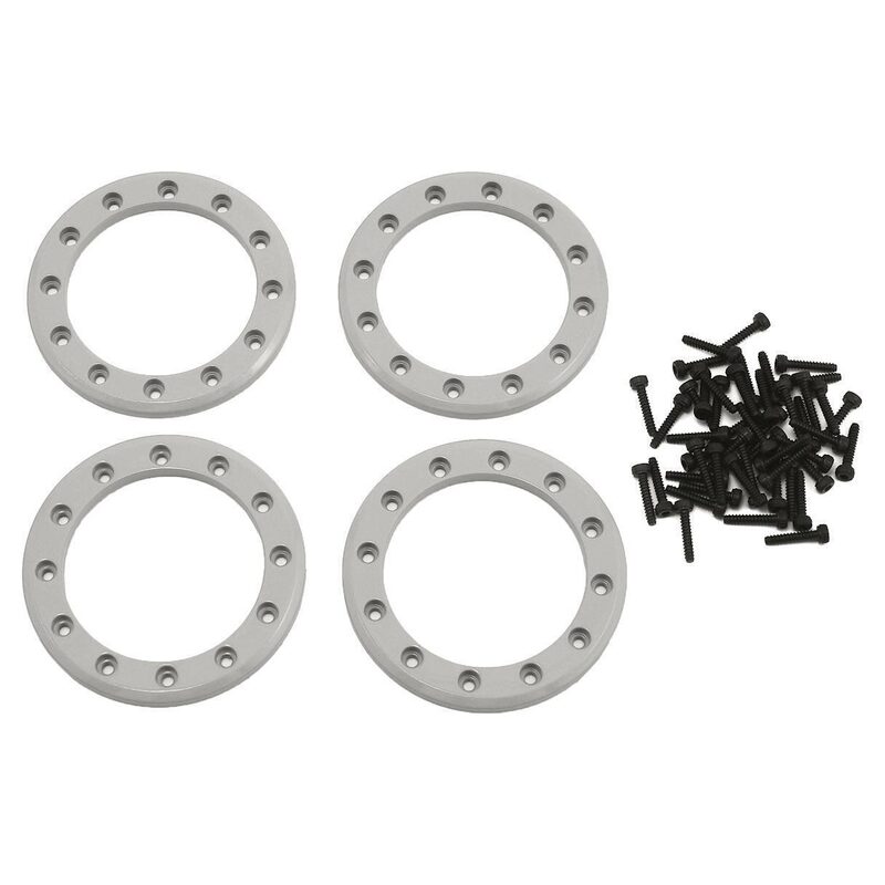 Traxxas Beadlock rings satin (1.9) (aluminum) (4)/ 2x10 CS (48) TRA8169