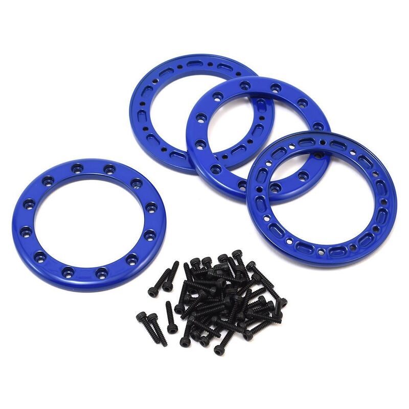 Traxxas Beadlock rings blue (1.9) (aluminum) (4)/ 2x10 CS (48) TRA8169X - tra8169x-jpg Traxxas Beadlock rings blue (1.9) (aluminum) (4)/ 2x10 CS (48) TRA8169X