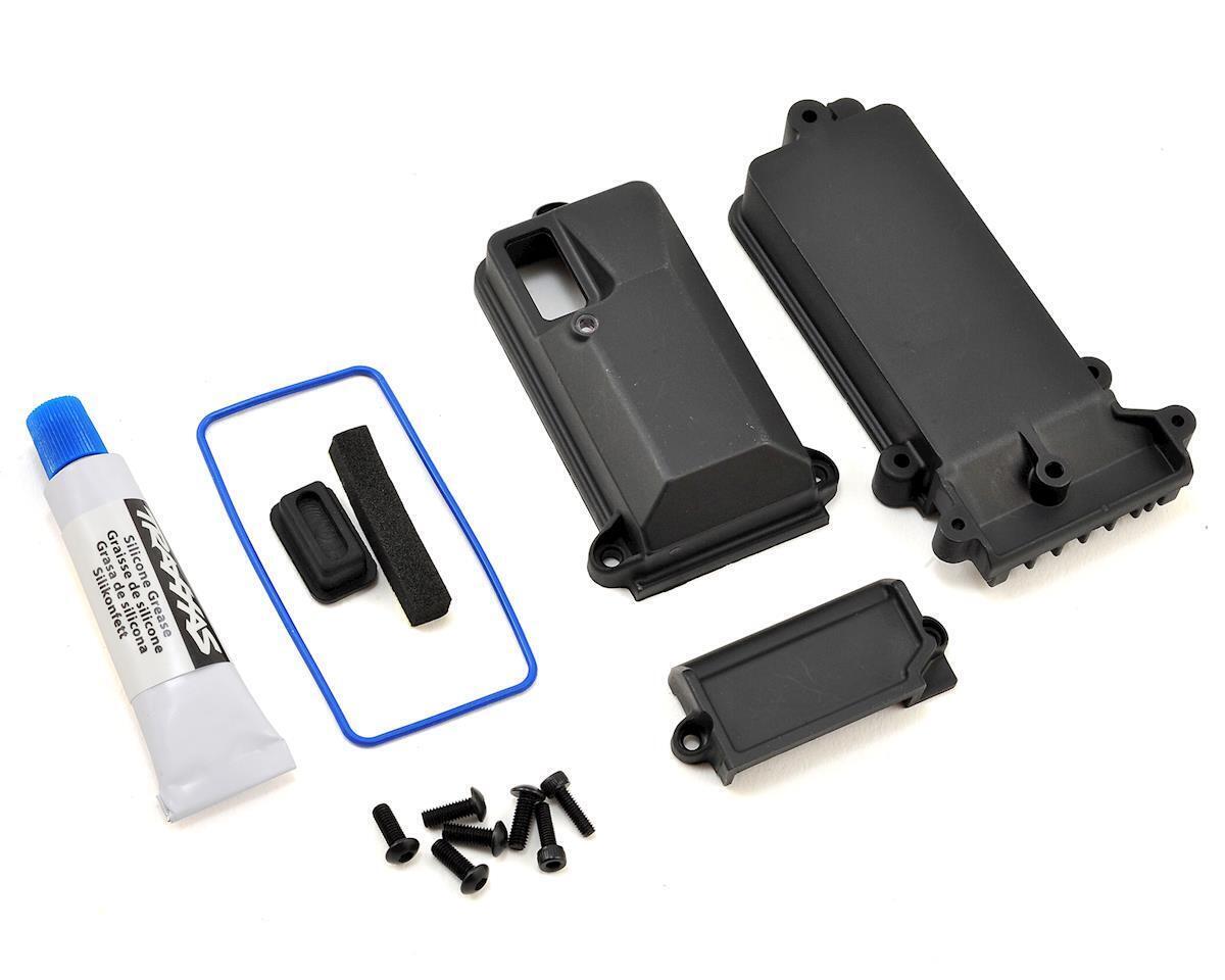 Traxxas Sealed Receiver Box w/Wire Cover & Foam Pads (Fits TRX-4) TRA8224