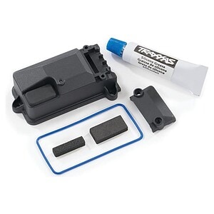 Traxxas Receiver Box Cover w/Foam Pads & Seals TRA8224X