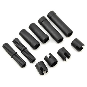 Traxxas Center Half Shafts (Internal/External Splined) (Plastic Parts Only) TRA8250