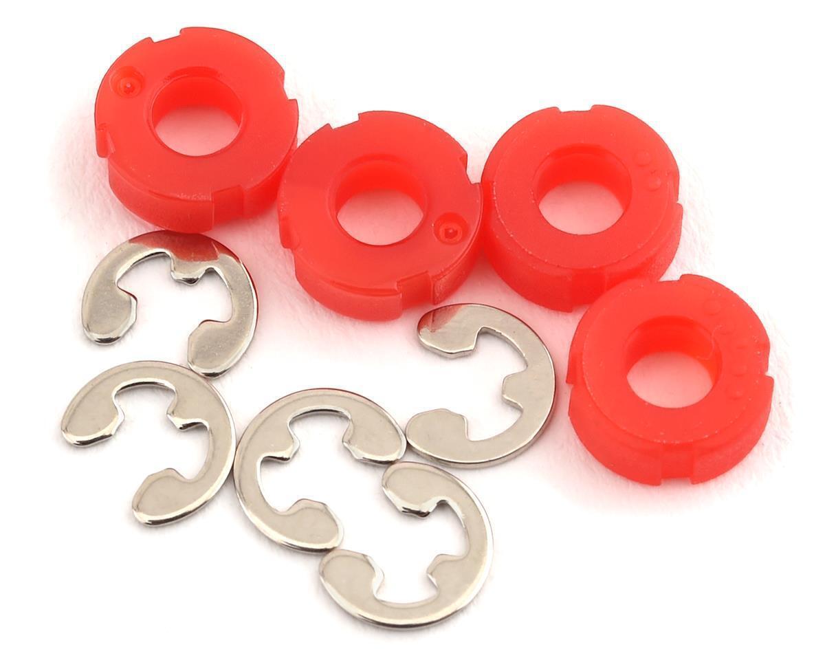 Traxxas Piston damper (red) (4)/ e-clips (8) TRA8261 - tra8261-jpg Traxxas Piston damper (red) (4)/ e-clips (8) TRA8261