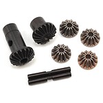 Traxxas Gear set differential (output gears (2) spider gears (4) spider gear shaft (2)) TRA8282