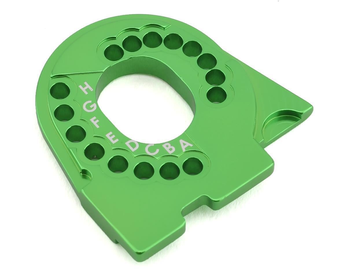 Traxxas Motor mount plate 6061-T6 aluminum (green-anodized) TRA8290G