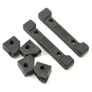 Traxxas Mounts suspension arms (front and rear)/ hinge pin retainers (4) TRA8334
