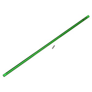 Traxxas Driveshaft center aluminum / pin green TRA8355G
