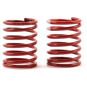 Traxxas Spring shock (red) (2.8 rate white stripe) (2) TRA8366