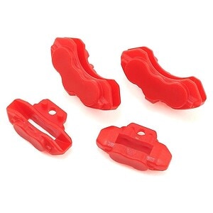 Traxxas Brake calipers (red) front (2)/ rear (2) TRA8367