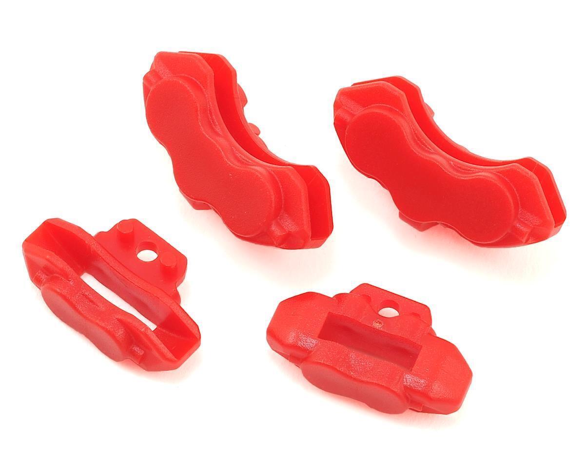Traxxas Brake calipers (red) front (2)/ rear (2) TRA8367 - tra8367-jpg Traxxas Brake calipers (red) front (2)/ rear (2) TRA8367