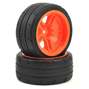 Traxxas Tires & Wheels Glued SS Orange 1.9 Response (Front VXL) TRA8374A