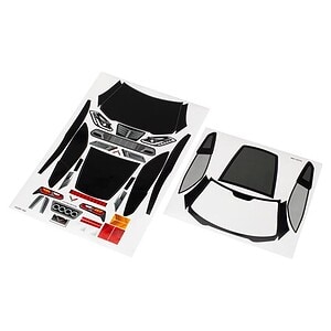 Traxxas Decal sheets Chevrolet Corvette Z06 TRA8387