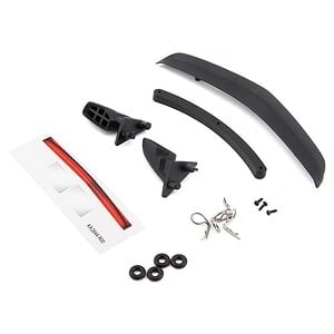 Traxxas 4-Tec Side Mirrors & Spoiler Set TRA8392