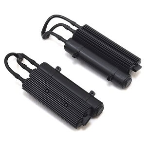 Traxxas Shock reservoirs black (2) TRA8423