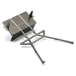 Traxxas Tube chassis center section rear (satin black chrome-plated) TRA8432X