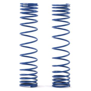 Traxxas Spring shock front 134mm (blue) (GTR) (progressive 0.833 rate white stripe) (2) TRA8444A