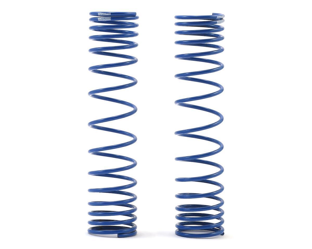 Traxxas Spring shock front 134mm (blue) (GTR) (progressive 0.833 rate white stripe) (2) TRA8444A