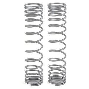 Traxxas Spring shock front 134mm (silver) (GTR) (progressive 0.833 rate white stripe) (2) TRA8444X