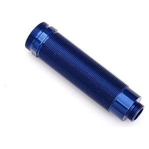 Traxxas Body GTR shock 64mm aluminum (blue-anodized) (front or rear threaded) TRA8452X