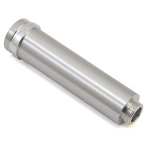Traxxas Body GTR shock 64mm silver aluminum (front no threads) TRA8453