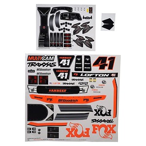 Traxxas Decals Unlimited Desert Racer Fox Edition TRA8515