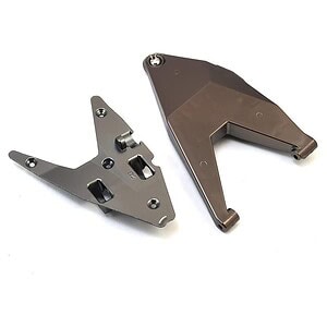 Traxxas Suspension Arm Lower Right w/Arm Insert (Satin Black Chrome) TRA8532X