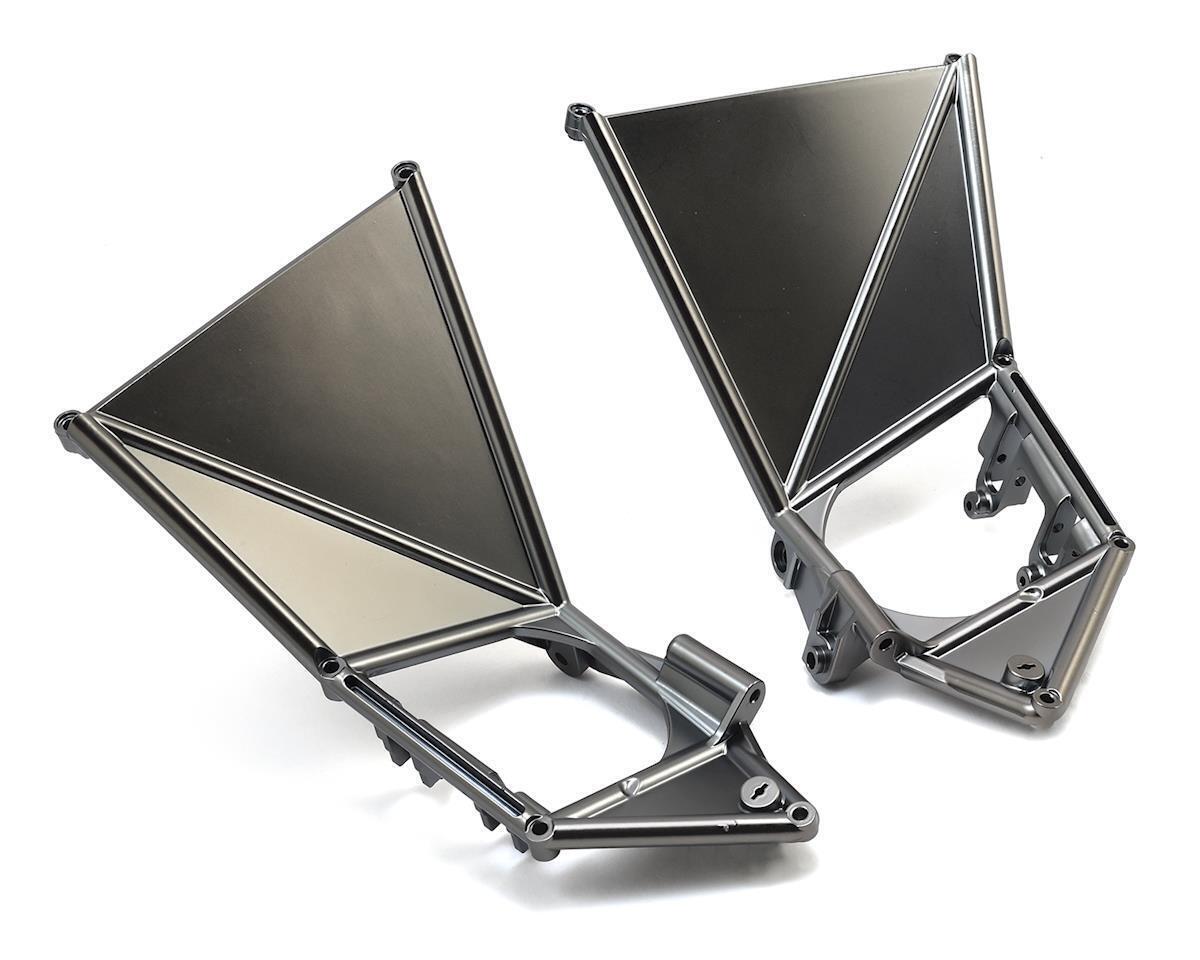 Traxxas Mounts suspension arm upper (front) (left and right) (satin black chrome-plated) TRA8534X