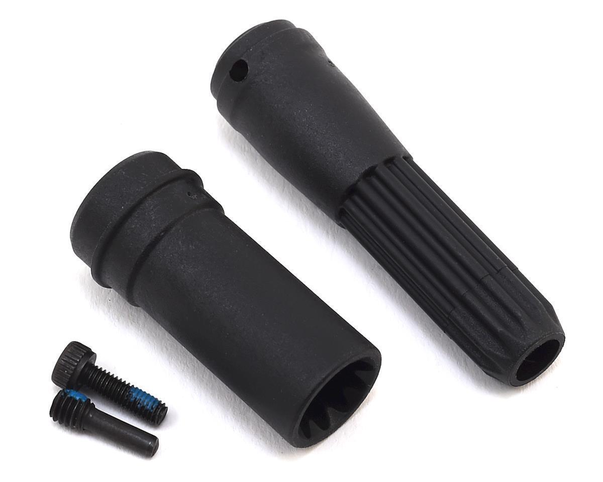Traxxas Driveshafts center front/ 4mm screw pin (1)/ 3x10 CS (1) TRA8556