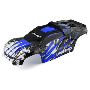 Traxxas E-Revo Solar Flare (Painted - Decals Applied - Clipless Mounts) Body Pre-Painted