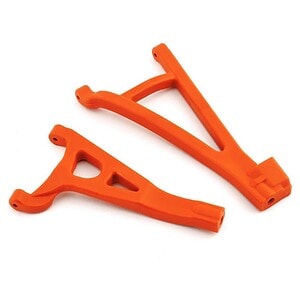 Traxxas Suspension arms orange front (left) heavy duty (upper (1)/ lower (1)) tra8632t