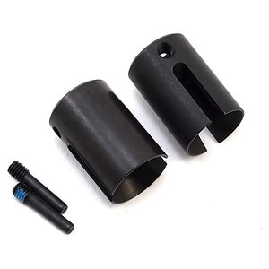 Traxxas Drive cup machined steel (2)/ 4x17mm screw pins (2) TRA8652