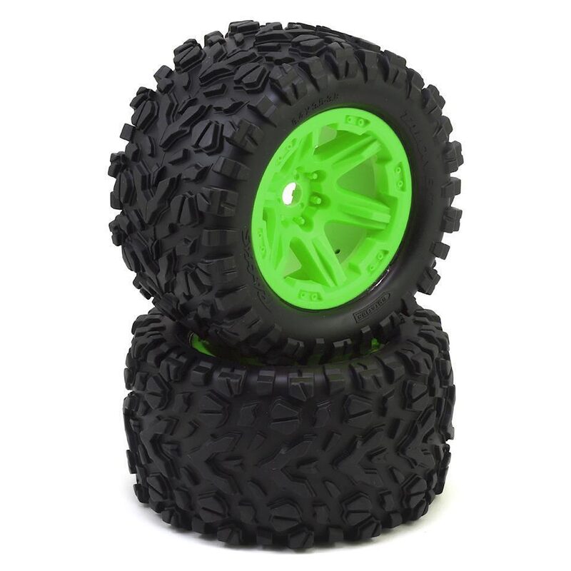Traxxas Tires & Wheels Glued Method Race 101 Black Blue Beadlock BFGoodrich Baja KR3 TRA8672G