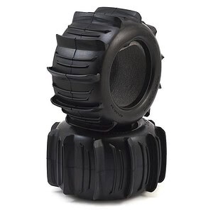 Traxxas Tires paddle 3.8” (2)/ foam inserts (2)
